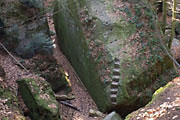 Das Felsenlabyrinth in der H&auml;gelesklinge
