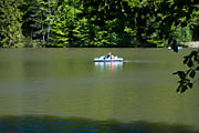 Tretboote auf dem Ebnisee