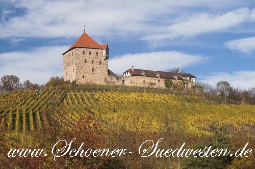 Burg Wildeck im Herbst.