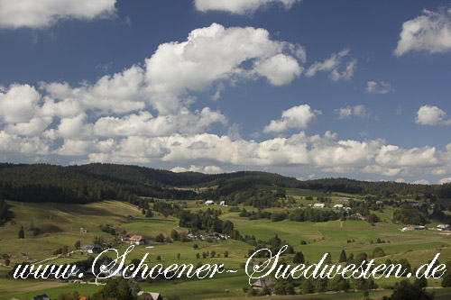 Panoramablick auf Ibach.