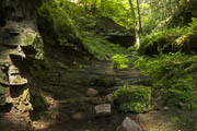 Die Xanderklinge, abenteuerliche Wildnis im Nagoldtal