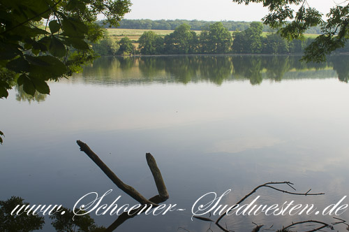 Blick auf den Aalkistensee bei Maulbronn